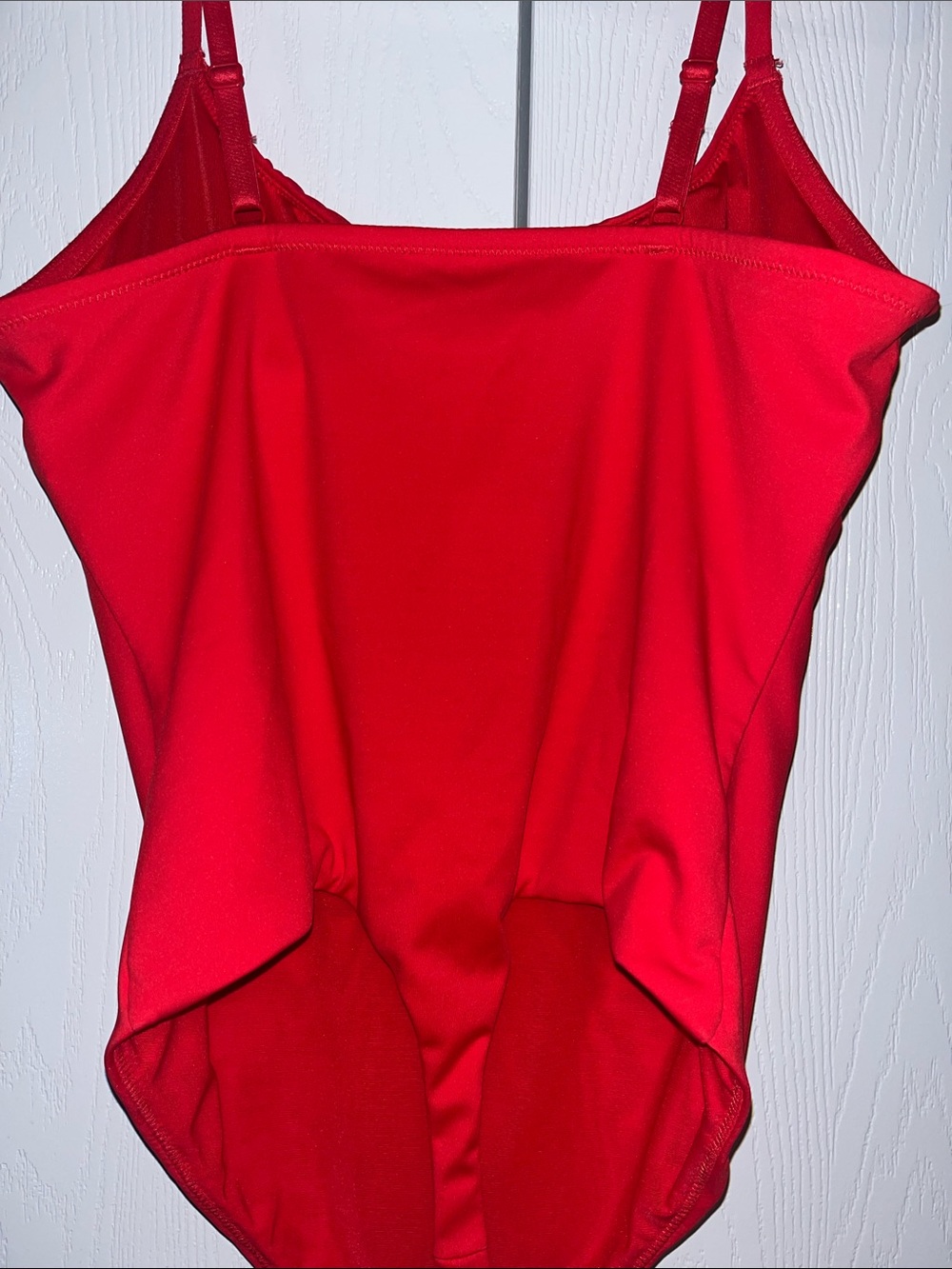 Popilush Red Shapewear Thong Bodysuit - Picture 5 of 10